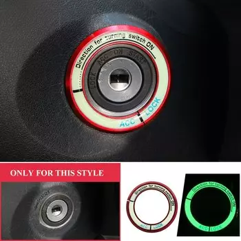 Наклейка с кольцом зажигания для Nissan Teana X-Trail Livina Tiida Sunny March Murano Geniss Juke Almera