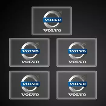 Наклейка с логотипом автомобиля, наклейки с центральным управлением для Volvo T6 S40 S60 S90 XC40 XC60 XC90 V40 V50 V60 V90 T6 AWD C30 C70 S80 V70 XC70