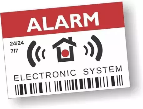 Наклейка с предупреждением о безопасности Invader, самоклеящаяся виниловая наклейка для автомобилей, 15х10см