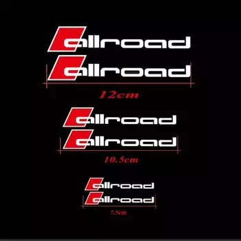 Наклейки Allroad для автомобильных тормозов, наклейки для Audi Sport, керамические, A1, A3, A4, A4L, A6, A6L, A7, A8, Q3, Q5, Q7, TT, S, RS, 6 шт.