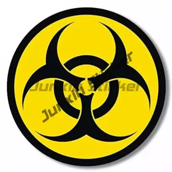 Наклейки для биологической опасности, Виниловая наклейка для защиты от солнца