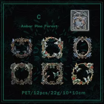 Nаклейки для дневника Journamm 12 шт.