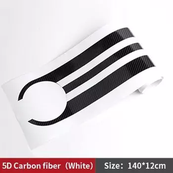 Наклейки для стайлинга автомобилей, наклейки на капот автомобиля из углеродного волокна, наклейки M Performance Decor для BMW E90 E46 E39 E60 F30 F10 F15 E53 X5 X6