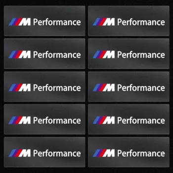 Наклейки для украшения интерьера автомобиля, значки, автостайлинг для BMW M M3 M4 M5 X1 X3 X5 X6 X7 F10 F20 F22 F30 G20 G30 Performance
