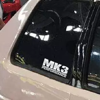 Наклейки для заднего лобового стекла, 16x6 см