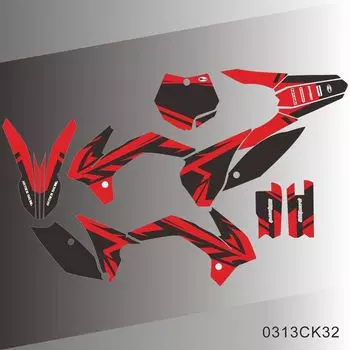 Наклейки графические для KTM SX 85 SX85 2013 2014 2015 2016 2017