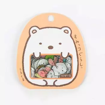 Наклейки Mengtai, 50 шт., ПВХ, для ежедневника