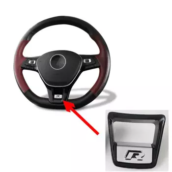 Наклейки на Автомобильное рулевое колесо для Volkswagen Jetta Touran POLO Golf MK4 MK5 MK7 Tiguan Passat CC TSI TDI