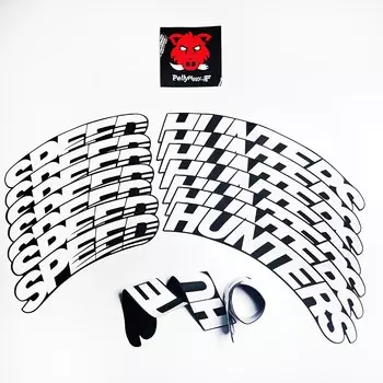 Наклейки на автомобильные шины, тюнинг автомобиля, универсальные 3D постоянные ПВХ соединенные наклейки для декора шин, наклейки с буквами для 4 шин