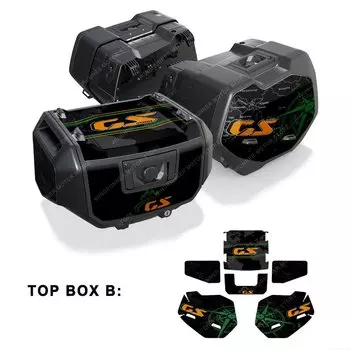 Наклейки на багажник мотоцикла или чемодана Средние/боковые наклейки защитная наклейка для BMW R1300GS R 1300 GS 2023-2024