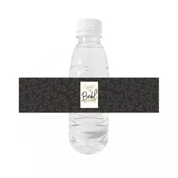 Наклейки на бутылки "Командная невеста", 10 шт.