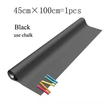 Наклейки на доску HonC черные и белые 45x100 см