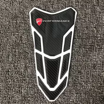 Наклейки на мотоцикл, 3D углеродное волокно, мазут, топливный газ, крышка бака, гелевая краска, защита для Ducati V2 V4 959