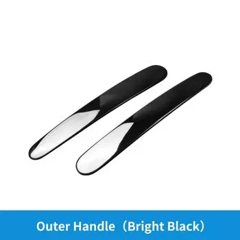 Наклейки на наружные дверные ручки автомобиля из нержавеющей стали, аксессуары для Smart 453 Fortwo, защитные чехлы для автоматической дверной чаши с защитой от царапин