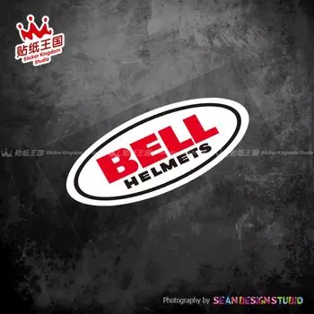 Наклейки на шлем BELL, мотоцикл, мотоцикл, водонепроницаемые наклейки 11