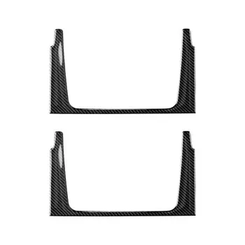 Наклейки на спинку сиденья для каркаса 2011-2024 Dodge Durango / 2011-2021 Jeep Grand Cherokee WK2, аксессуары, наклейки из углеродного волокна