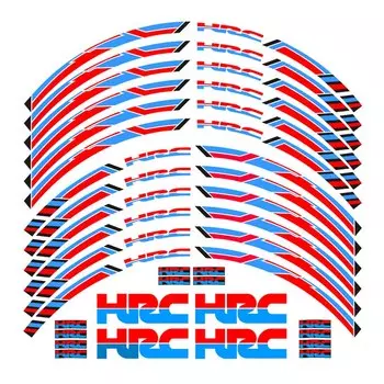 Наклейки на внешний обод мотоцикла, пленка на колеса, светоотражающие наклейки, покрышки для Honda HRC CBR250RR CBR400RR CBR600RR CBR1000RR