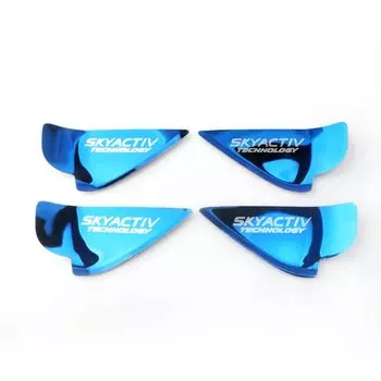 Наклейки на внутреннюю дверную ручку автомобиля для Mazda 3 6 BL BM GJ CX3 CX-5 CX5 KE KF CX7 CX9 MX5 Axela ATENZA Аксессуары