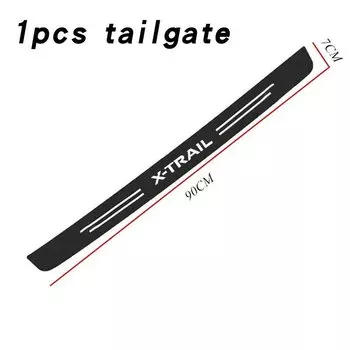 Наклейки на задний бампер для Nissan X-Trail