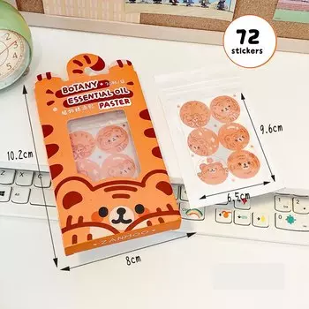 Наклейки от комаров Aleekit 36/72 шт