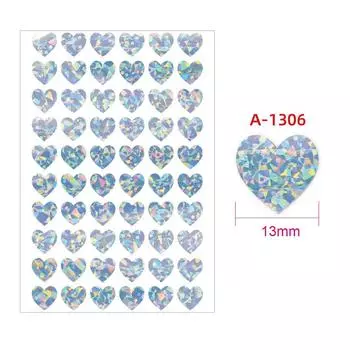 Наклейки с сердечками JinEQ