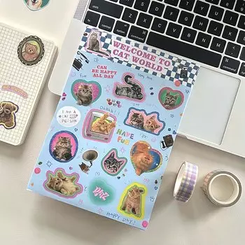 Наклейки SD&HI Ретро Американский Стиль