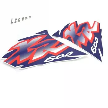 Наклейки XR на топливный бак мотоцикла Honda XR250 XR400 XR600 XR 250 400 600Edition, водонепроницаемые наклейки, верхняя сторона