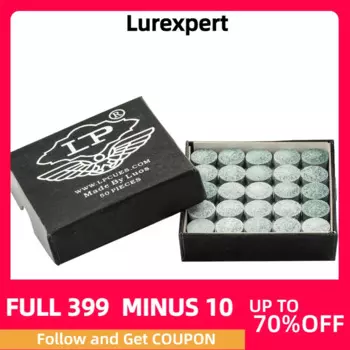 Наконечник для бильярда LP Snooker 10,5 мм 50 шт., наконечники для бильярда, принадлежности для черного восемь бильярда, аксессуары для бильярда, наконечник