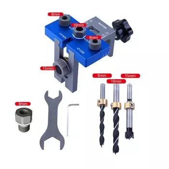 Наконечник для дюбелей R'DEER регулируемый 6/8/10/15 мм