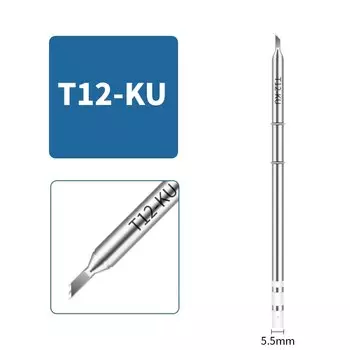 Наконечник паяльника T12-K KU JL02 ILS Series, бессвинцовый нагреватель, Сварочная Оловянная станция, наконечники, инструменты