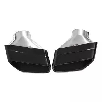 Наконечник выхлопной трубы автомобиля для BMW G30 G31 G32 2017+ M Sport Design F10 F11 2011-2014, наконечник глушителя из нержавеющей стали, насадка для выхлопной трубы