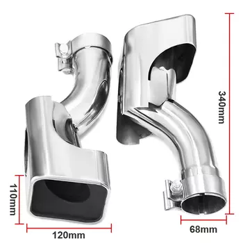 Наконечник выхлопной трубы для Land Rover Sport 2005-2013 L320, дизайн автобиографии, дизельная выхлопная труба, наконечник глушителя, выхлопная труба