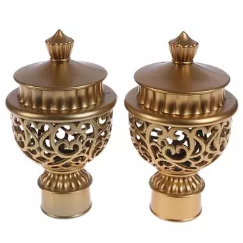 Наконечники для карнизов JETTING 28 мм пластиковые винтажные