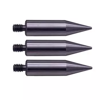 Наконечники для мини-призм GEOLETO, 3 шт., 50 мм, нержавеющая сталь