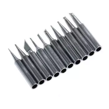 Наконечники для паяльника серии 900M T, 10 шт., Электрический паяльник, бессвинцовые Сварочные насадки для паяльной станции 936