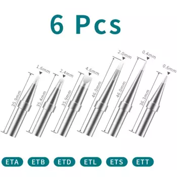 Наконечники ET для паяльника weller WES50 WES51 WESD51