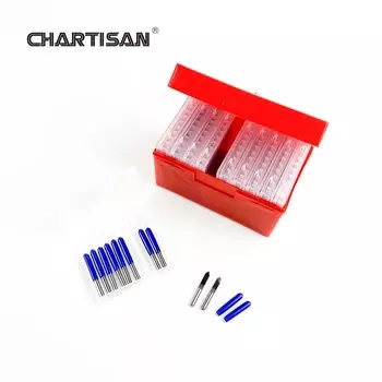 Наконечники фрезы Chartisan твердосплавные 10/15/20/25/30/40/45/60/90 градусов