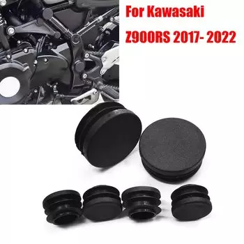 Наконечники рамы мотоцикла для Kawasaki Z900RS 2017- 2022 2018 Z 900 RS SE, крышка отверстия рамы для кафе, декоративная заглушка