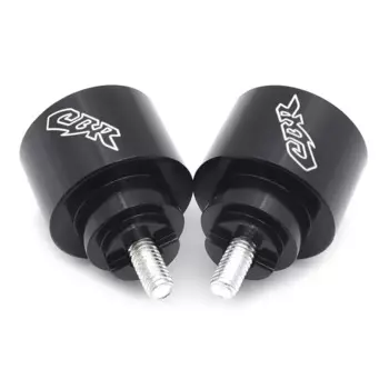 Наконечники ручного стержня для Honda Cbr 600 900 929 954 1000 Rr F4I F4 1100-1986 красные хромированные Запчасти для мотоциклов