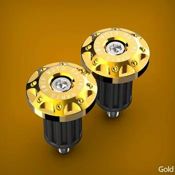 Наконечники Руля Мотоцикла, наконечники Руля Мотоцикла, CNC, металлическая накладка на руль, противовес, скользящие наконечники мотора, велосипеда, Аксессуары для велосипеда-внедорожника