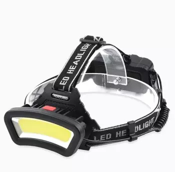 Налобные фонари COB, перезаряжаемые через USB налобные фонари, красные фонари, 4 режима, легкий вес для кемпинга, езды на велосипеде, охоты красный