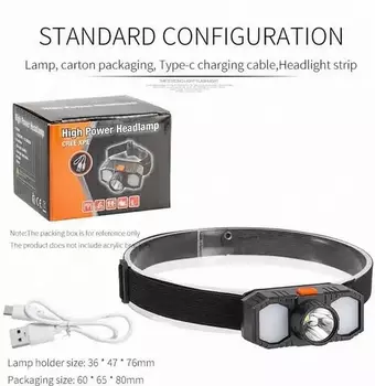 Налобный фонарь ESMARTER 500 люмен