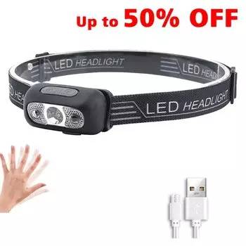 Налобный фонарь Heinast, красный, водонепроницаемый