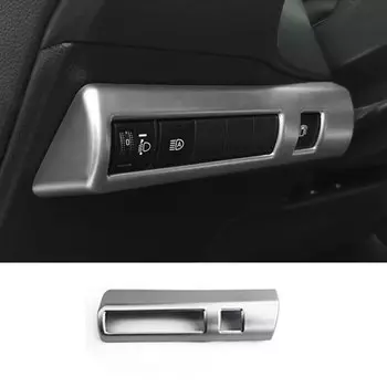 Налобный фонарь из углеродного волокна, кнопка переключения лампы, Центральная панель приборной панели, крышка приборной панели, отделка для Toyota Corolla LEVIN 2019 2020