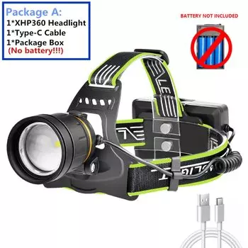 Налобный фонарь KENSUN XHP360