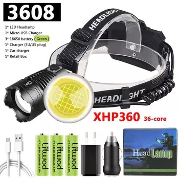 Налобный фонарь litwod XHP360