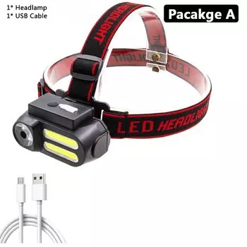 Налобный фонарь Litwod XP-G Q5 COB