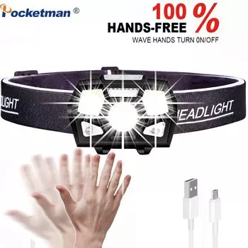 Налобный фонарь POCKETMAN 7000 люмен