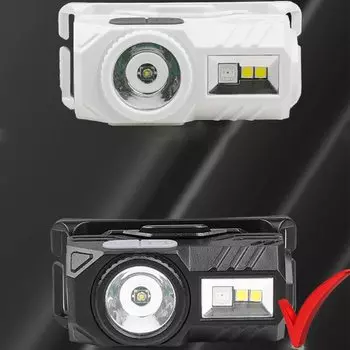 Налобный фонарь POCKETMAN RGB, красный/зеленый/синий