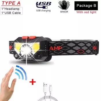 Налобный фонарь POCKETMAN с датчиком